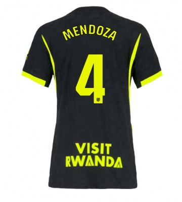 Atletico Madrid Rodrigo Mendoza #4 Udebanetrøje Dame 2026-27 Kortærmet